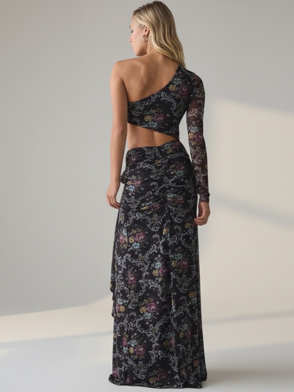 AFRM asymmetrical Maxi dress - Picture 3 of 4